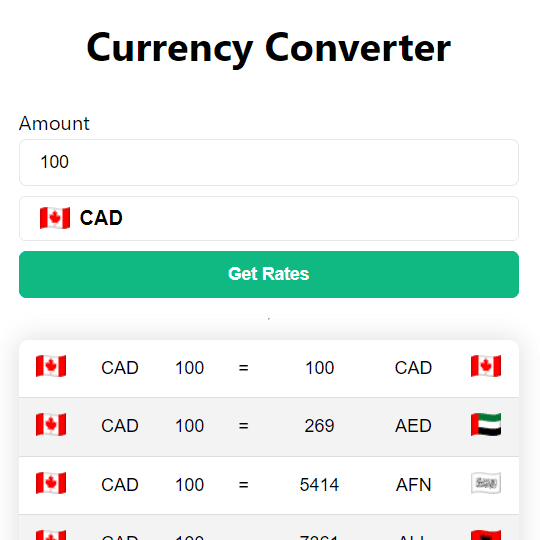 Currency Converter App